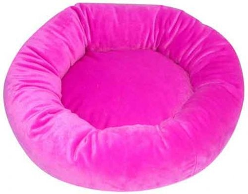 Velour For Sure Donut (Hot Pink)
