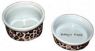 Tea Cup Dog Bowl Leopard